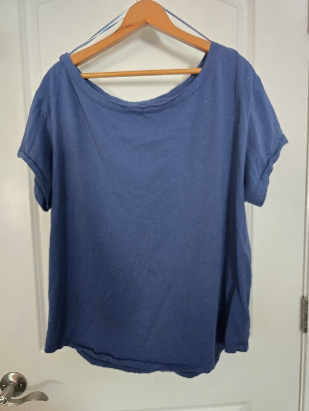 Blue Fabletics Boatneck Tshirt